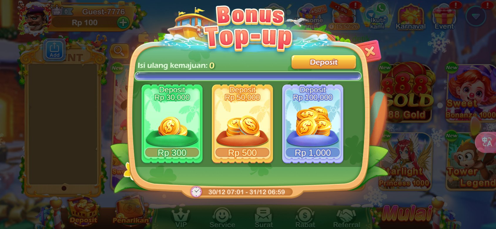 Nikmati promosi top-up eksklusif di 678luck - raih keuntungan besar!